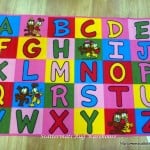 Alphabet Rugs Activity Play Mats Available in Many Sizes