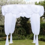 Wedding Ceramony Altar Gazebo Portable Pop Up Frame and Fabric
