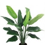 Artificial Plants Potted Bird Of Paradise Leaf Plant 70cmHx135cmD