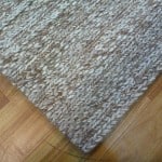 Hand-knotted New Zealand Wool Svend Taupe Area Floor Rug Close Image